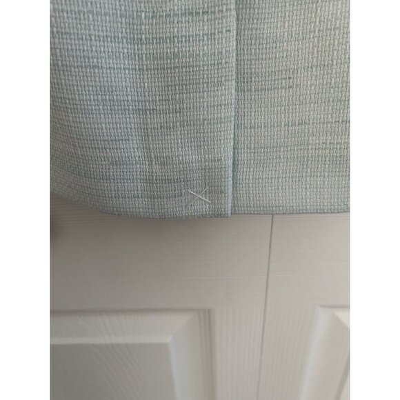 Halogen Rear Zip Lined Pencil Skirt Pale Green Tweed Work Wear Size 14 - Picture 5 of 9